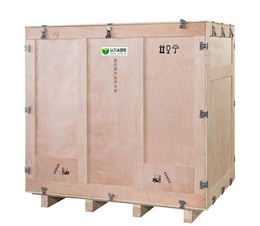 卡扣式循环使用大型木质包装木箱