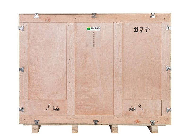 卡扣式循环使用大型木质包装木箱